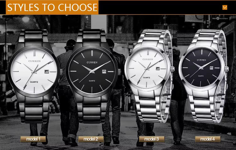 Reloj curren Negro