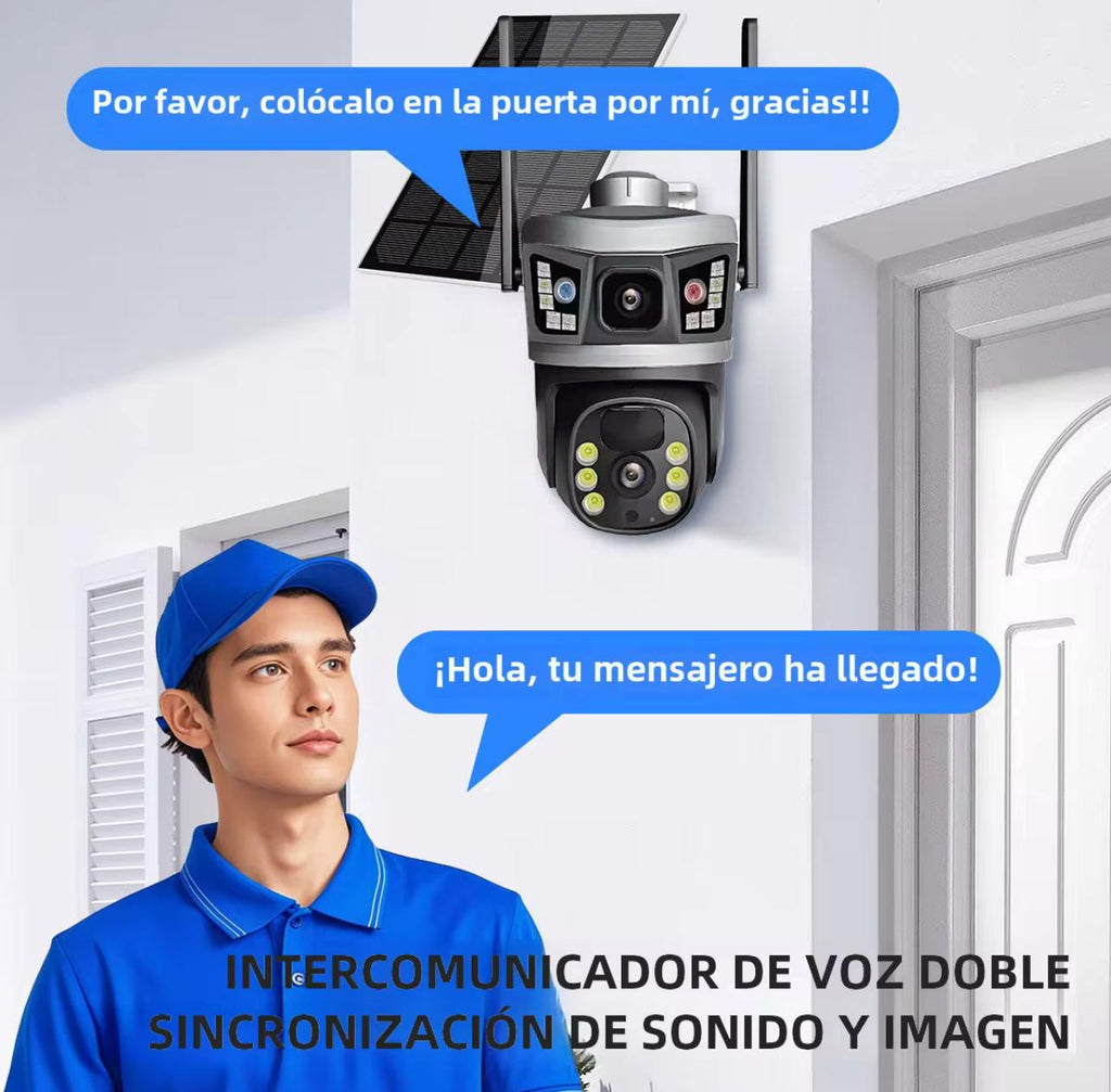 Camara solar LTE