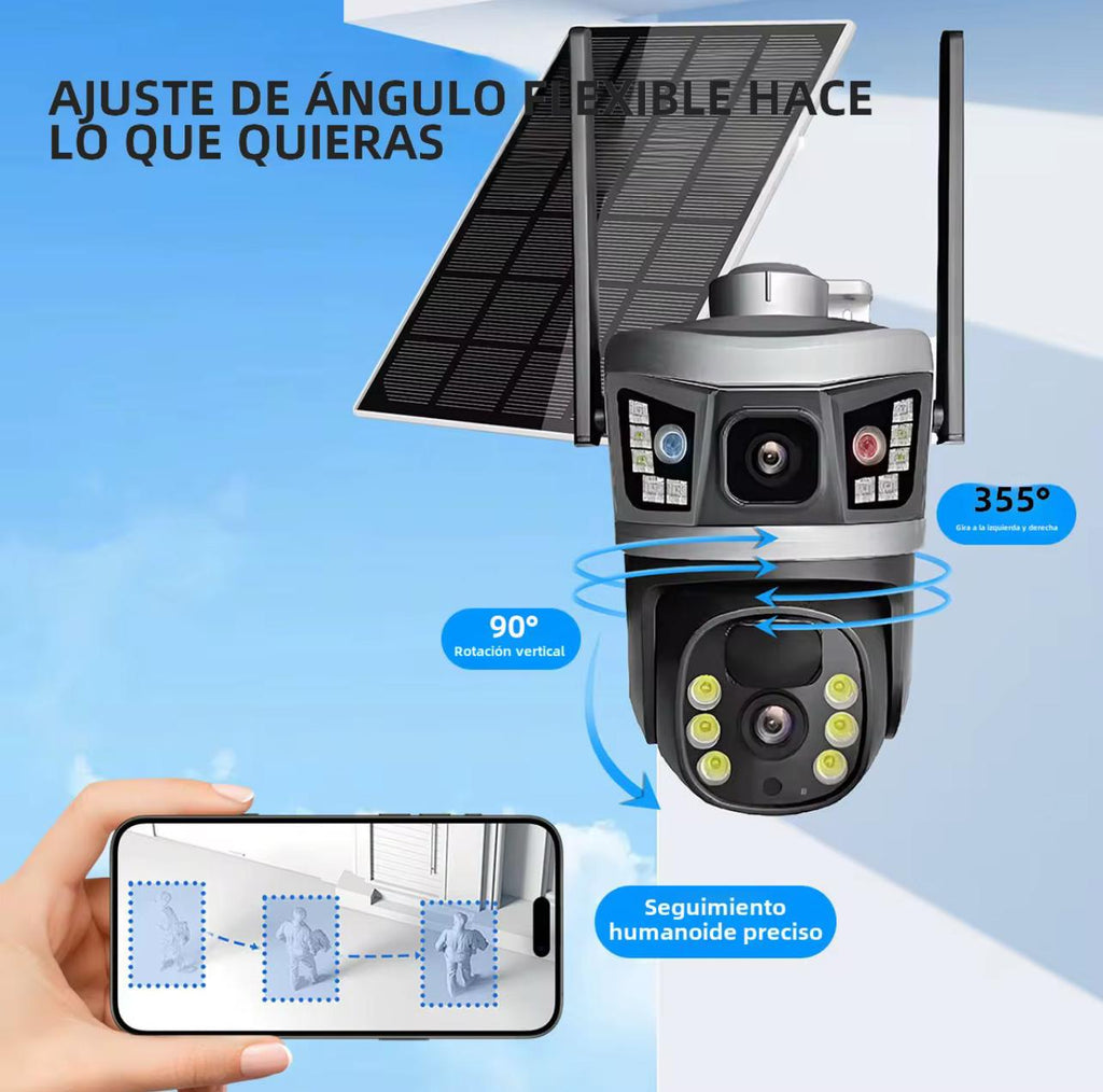 Camara solar LTE