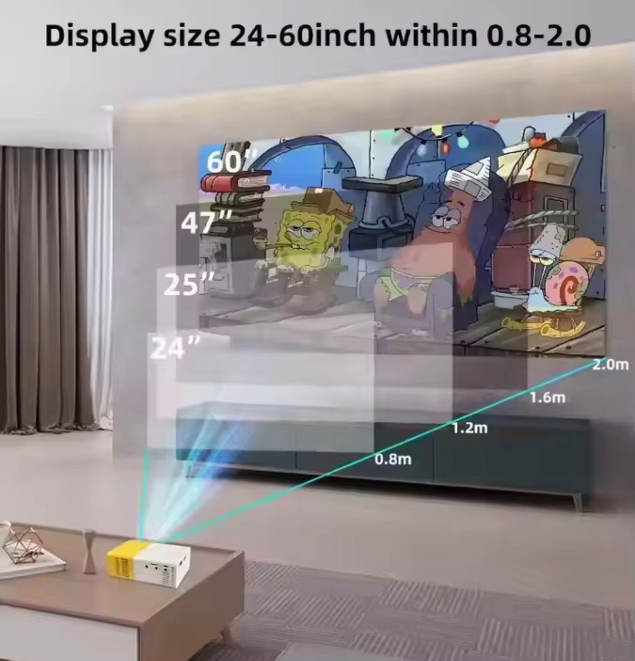 Mini Proyector Portátil