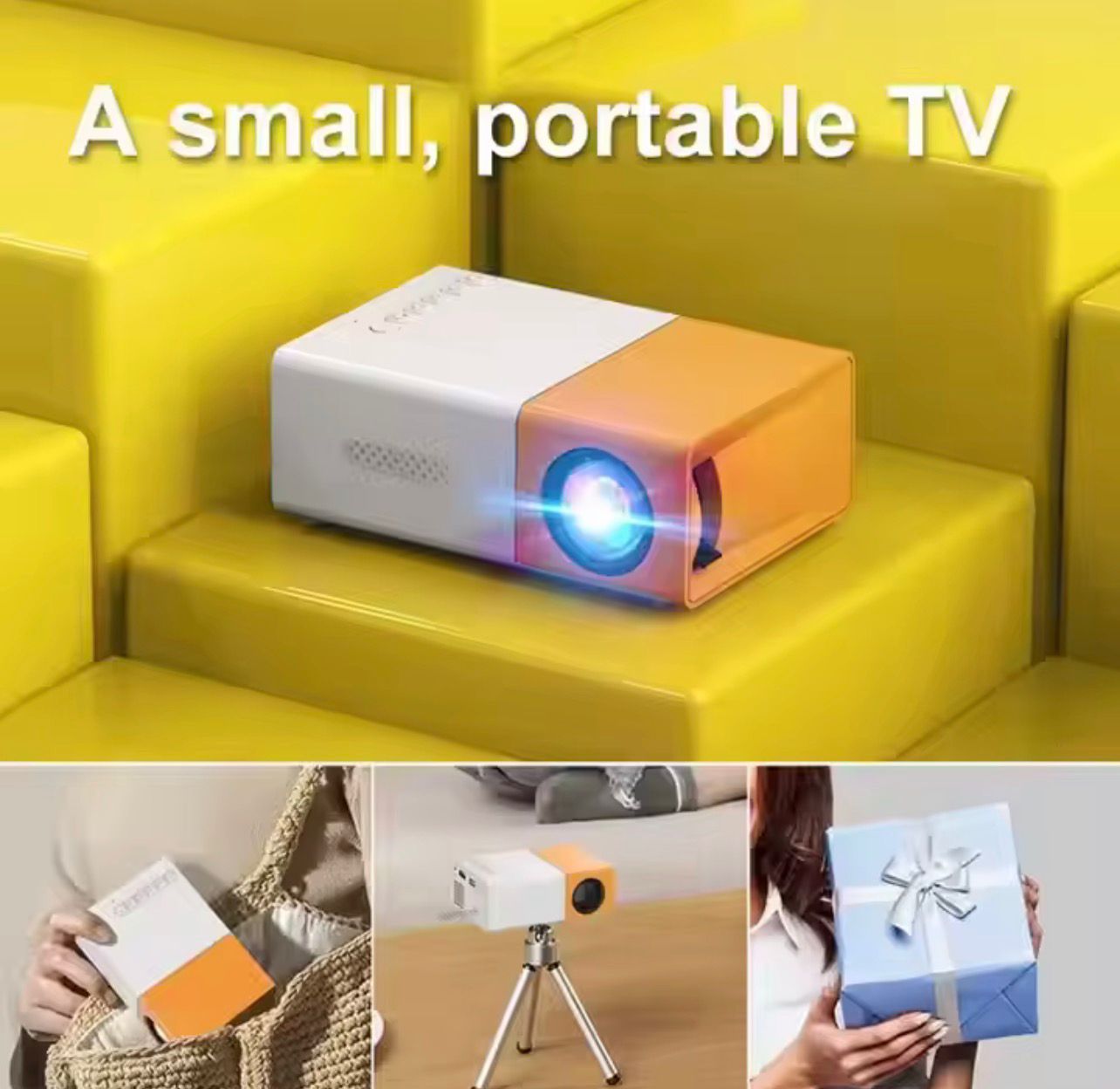 Mini Proyector Portátil