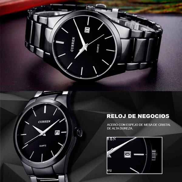 Reloj curren Negro