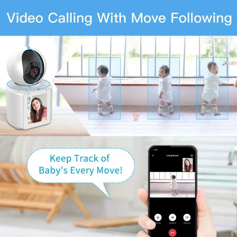 Baby Call con Pantalla y Cámara WiFi