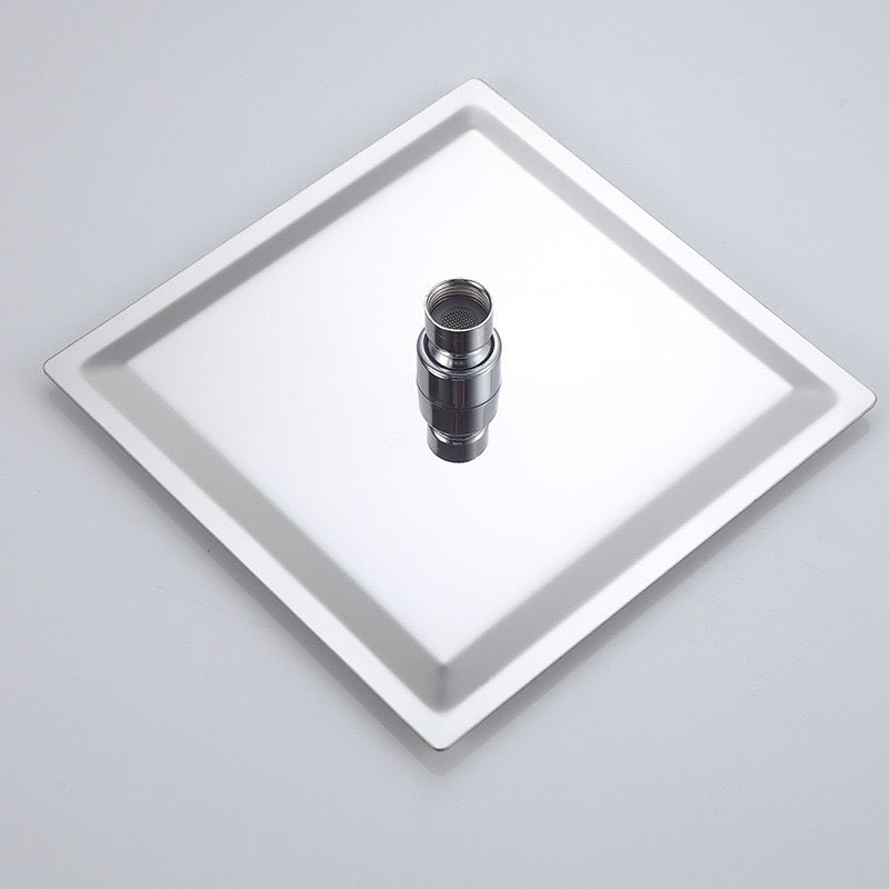 Cabezal de ducha lluvia cuadrado acero inoxidable