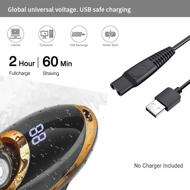 Afeitadora Eléctrica 5 Cabezas para Hombre