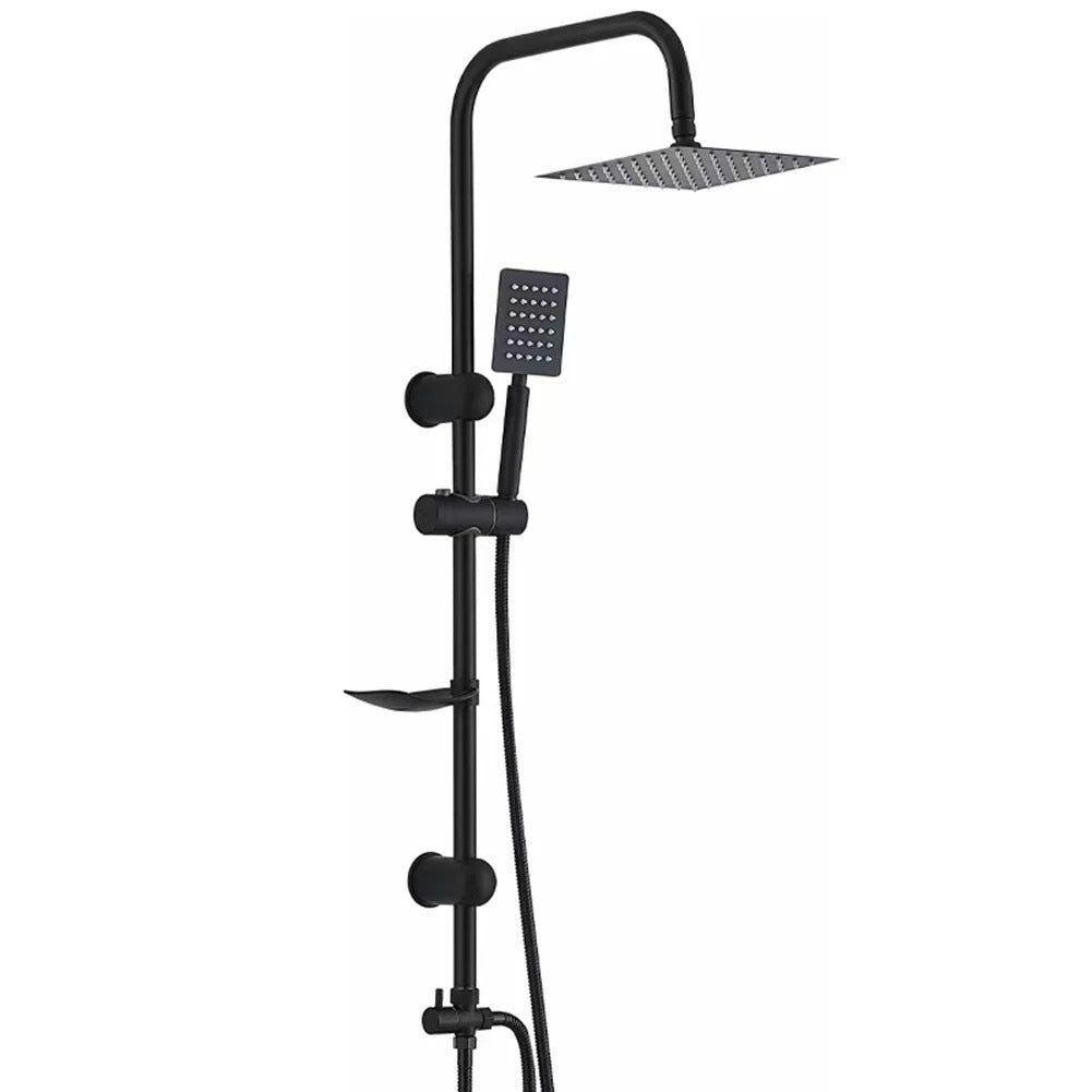 Cabezal de ducha lluvia cuadrado acero inoxidable