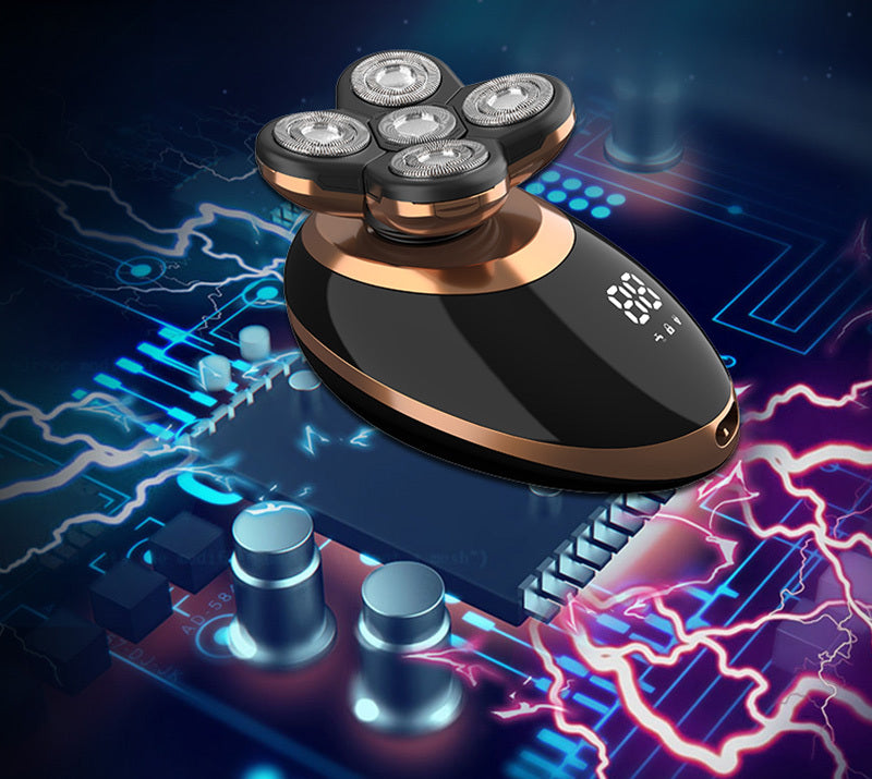 Afeitadora Eléctrica 5 Cabezas para Hombre