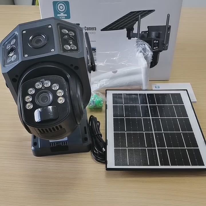 Camara solar LTE