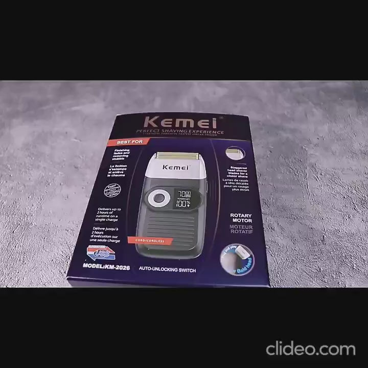 Afeitadora Eléctrica Multifuncional Kemei