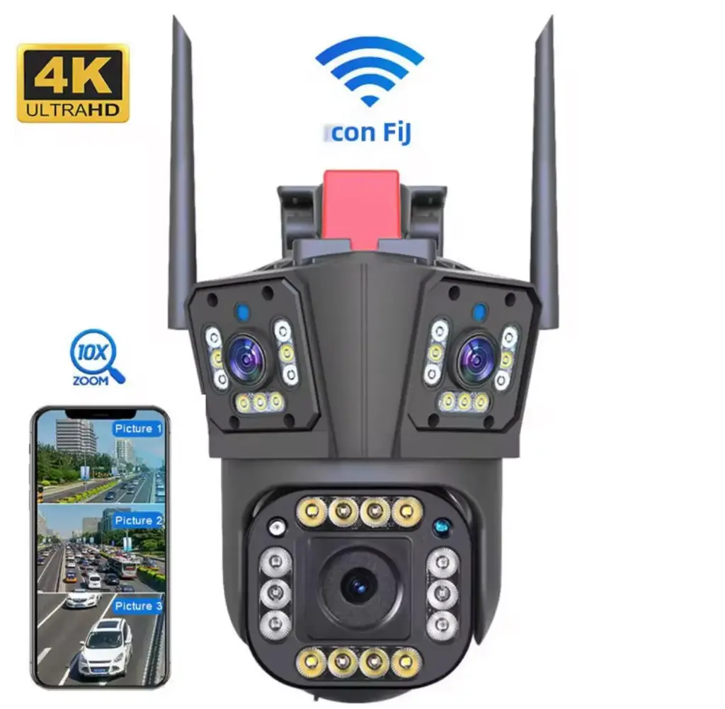 Camara triple lente