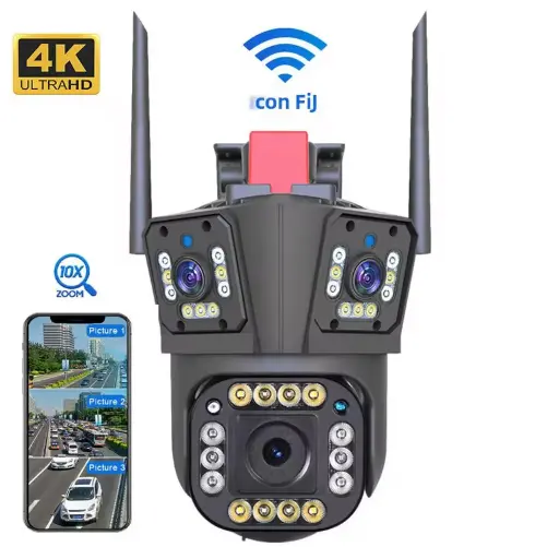 Camara triple lente